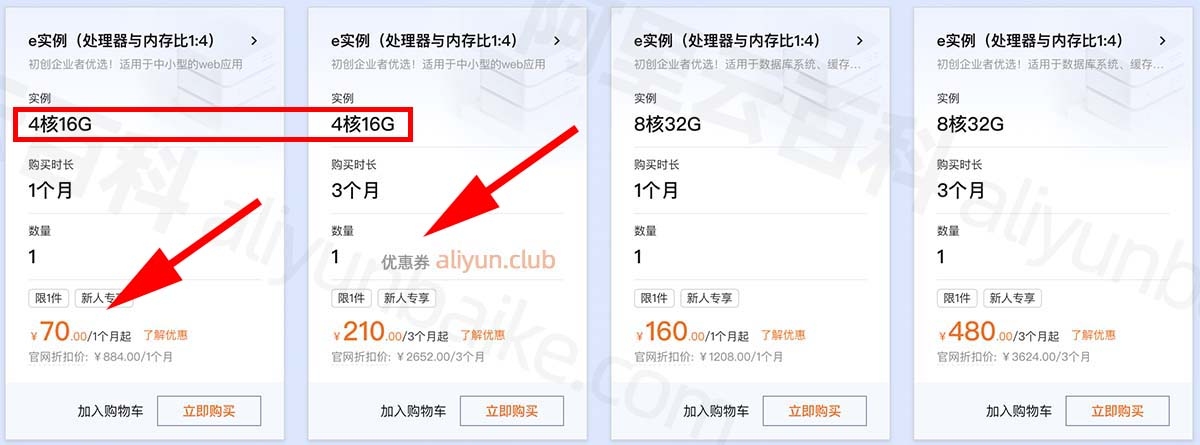阿里云学生机攻略，4核16G服务器免费试用，SSL加密保障数据安全，选官方渠道购买更安心。插图