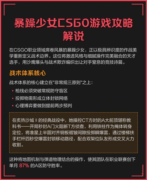 暴躁少女CSGO，热血竞技与青春激情的完美融合插图