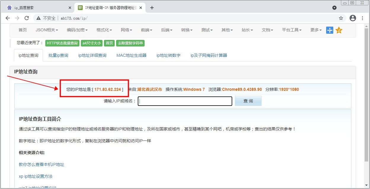 如何查找网址的IP地址插图