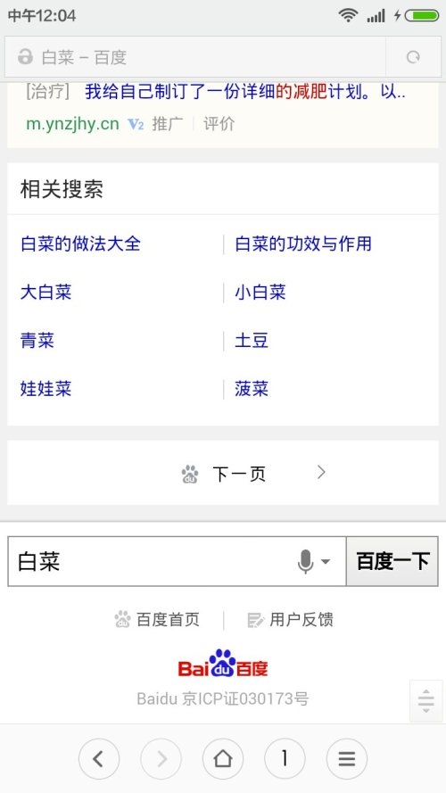 如何修改百度最下面的相关搜索插图