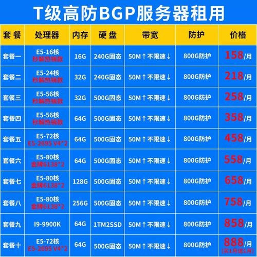 T级服务器价格解析，性能与价值的平衡插图