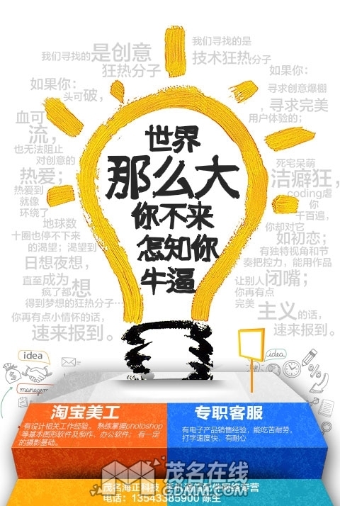 淘宝美工招聘插图