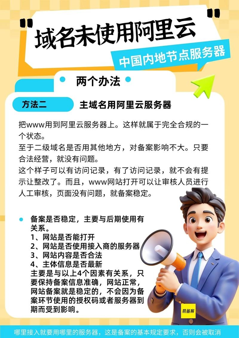 已备案域名未使用阿里云中国内地节点服务器,原因与解决方案插图 已备案域名未使用阿里云中国内地节点服务器,原因与解决方案插图