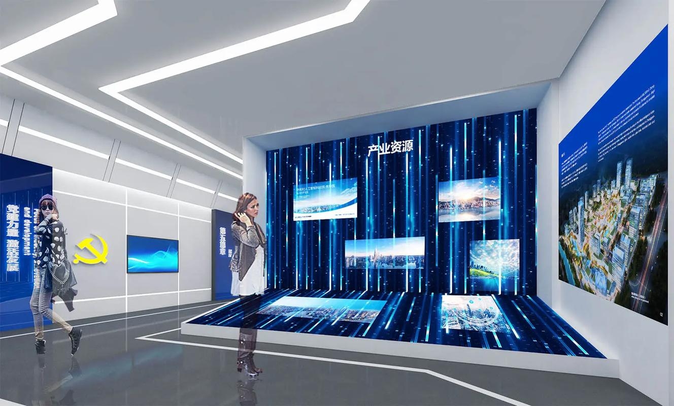 展示空间设计专业网站，打造现代展示艺术的数字平台插图