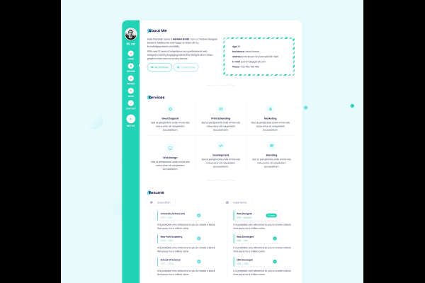 简单个人主页网页设计代码详解-方知甜