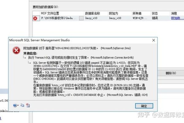 数据库置疑修复方法-方知甜