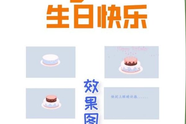 生日快乐小程序制作，献礼与创意的结合-方知甜