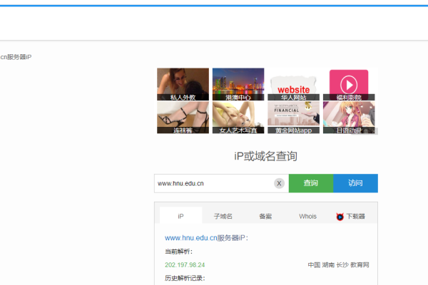 域名信息查询方法-方知甜