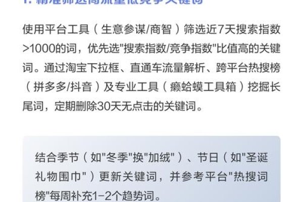 淘宝关键词策略，选词技巧与长尾词的利用-方知甜