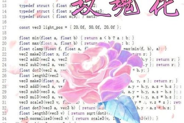 玫瑰花与编程代码的交织之旅-方知甜