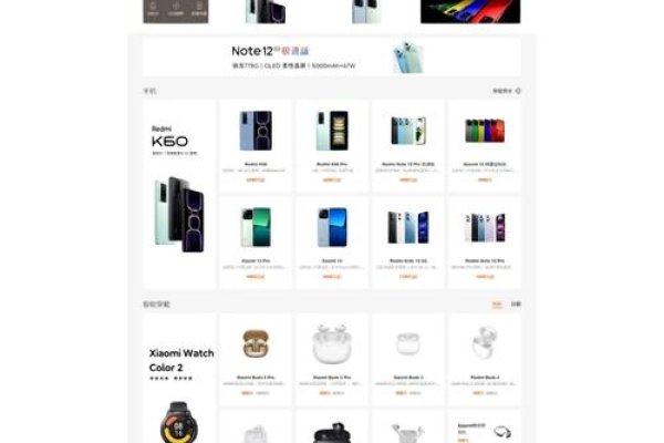 仿小米商城HTML网页源码的设计与实现-方知甜
