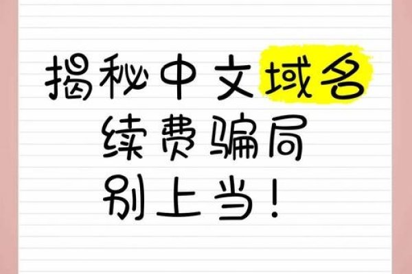 中文域名不续费的影响-方知甜