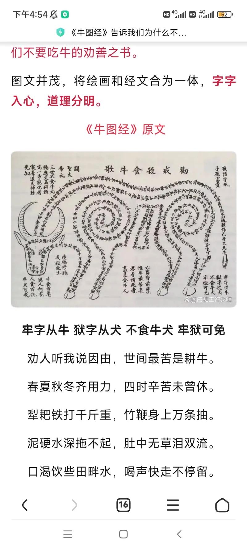 不成方圆话生肖，牛的规矩之道插图