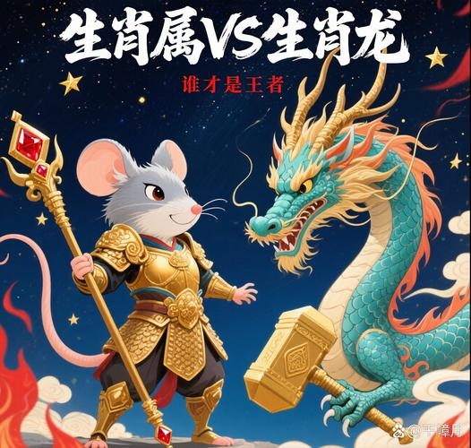 白日做梦，生肖鼠、狗或龙的象征插图