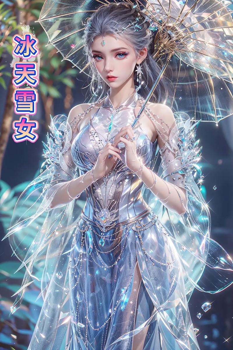冰霜女王，冷艳高贵，独步天下插图