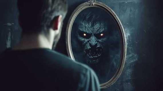 半夜不要照镜子，古老传说与现代科学的交织插图