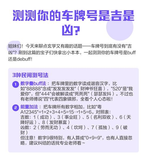 车牌号码吉凶测算,依据数理原理选号插图 车牌号码吉凶测算,依据数理原理选号插图