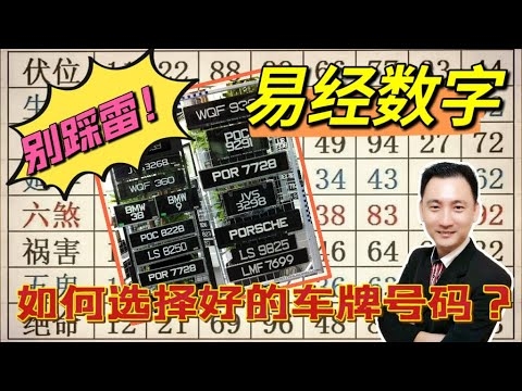 车牌号吉凶，数字能量学与心理暗示的交织插图