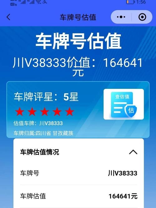 车牌估值查询在线，轻松掌握您的车牌价值插图