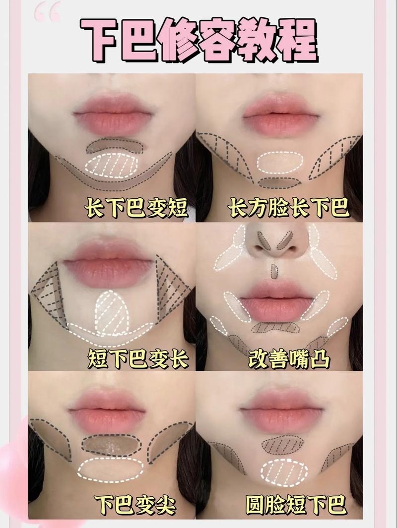 重塑自信,如何通过化妆与发型技巧改善下巴短小的视觉效果插图 重塑自信,如何通过化妆与发型技巧改善下巴短小的视觉效果插图