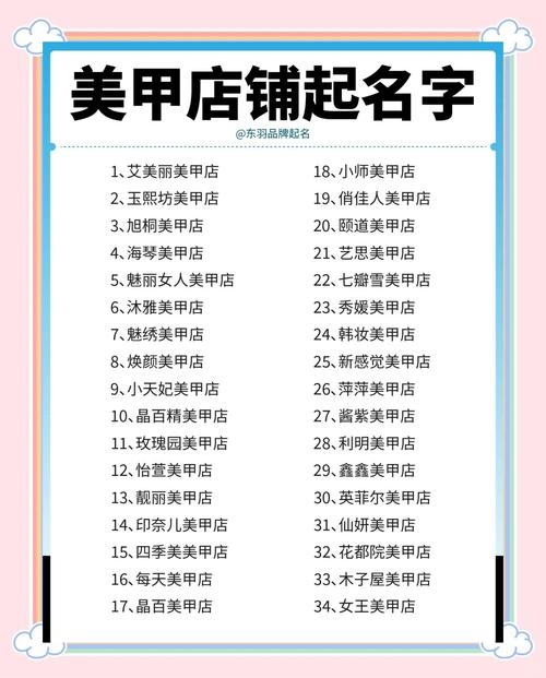 创意无限，美甲店名大赏插图