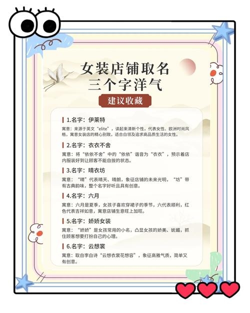 创意无限，给服装店起名的艺术与技巧插图