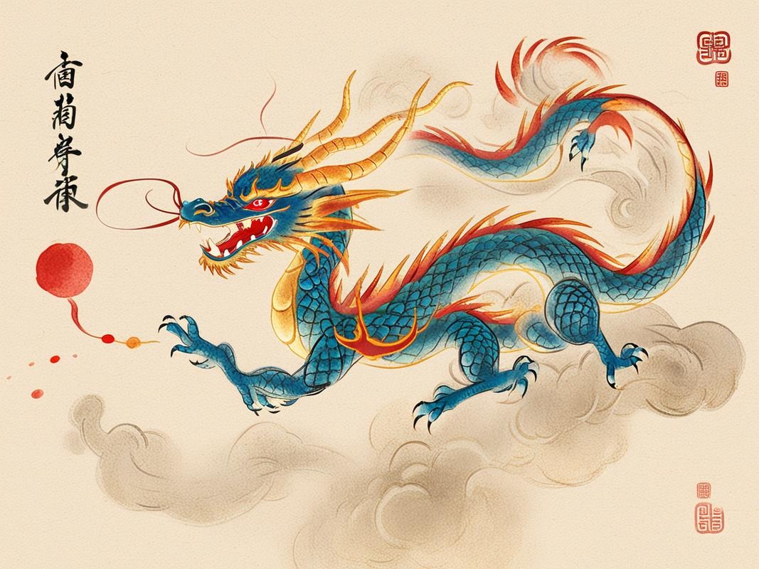 大江东去代表生肖龙插图