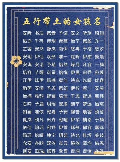 带土字旁女孩名字推荐，带有文雅含土字的带土名大全插图