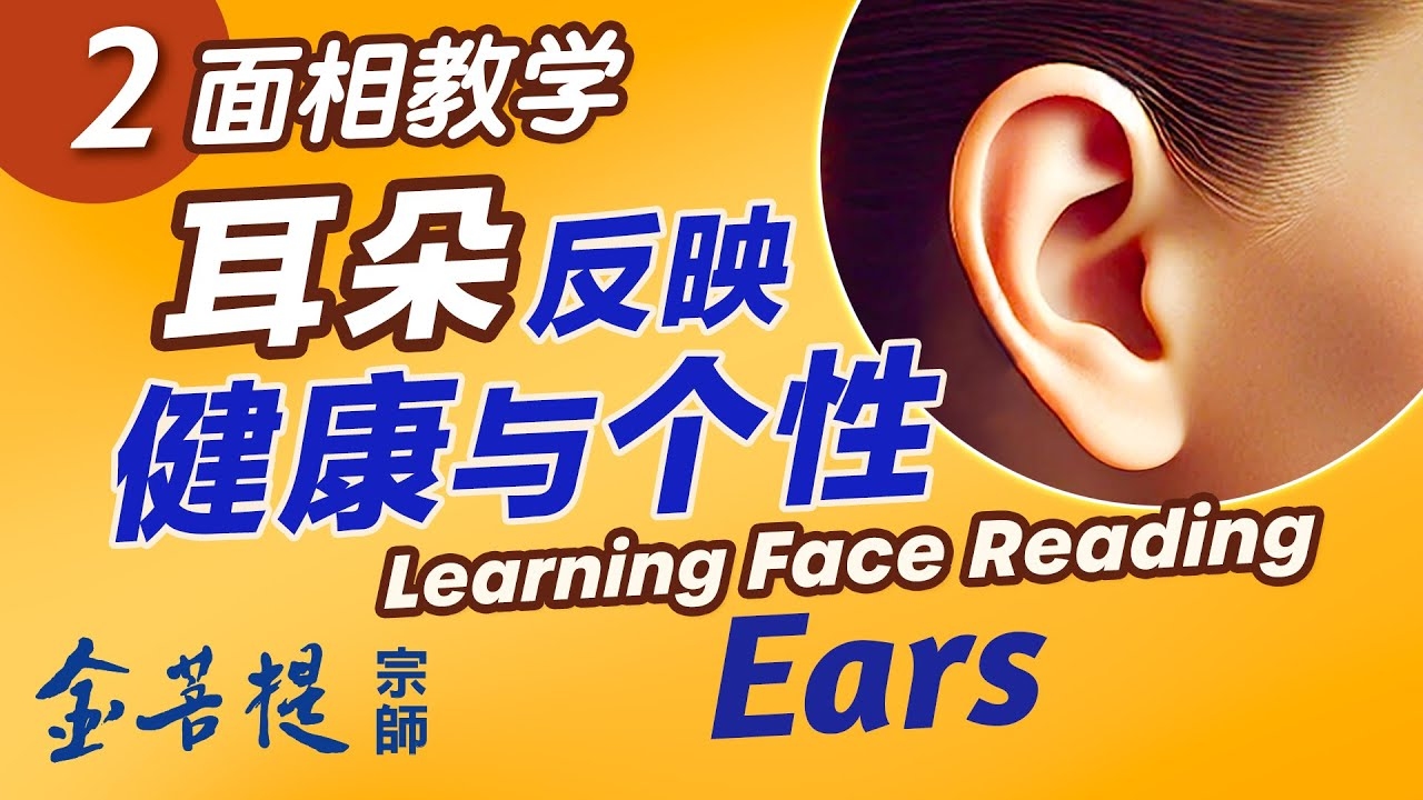 耳相与学业、命运，面相图解解析插图