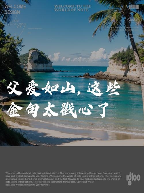 父爱如山，无言守护，生命之光插图