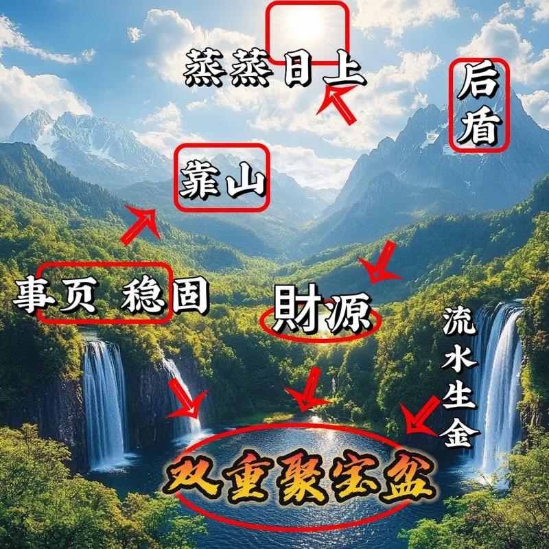 风水宝地，自然与人文的和谐，助你事业兴旺、财富增长之地。插图