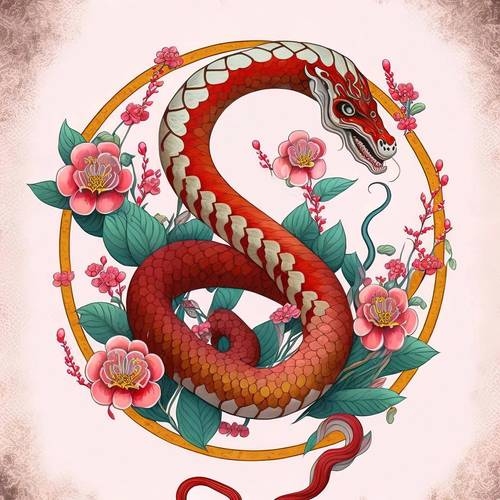 飞蛾扑火代表生肖蛇插图