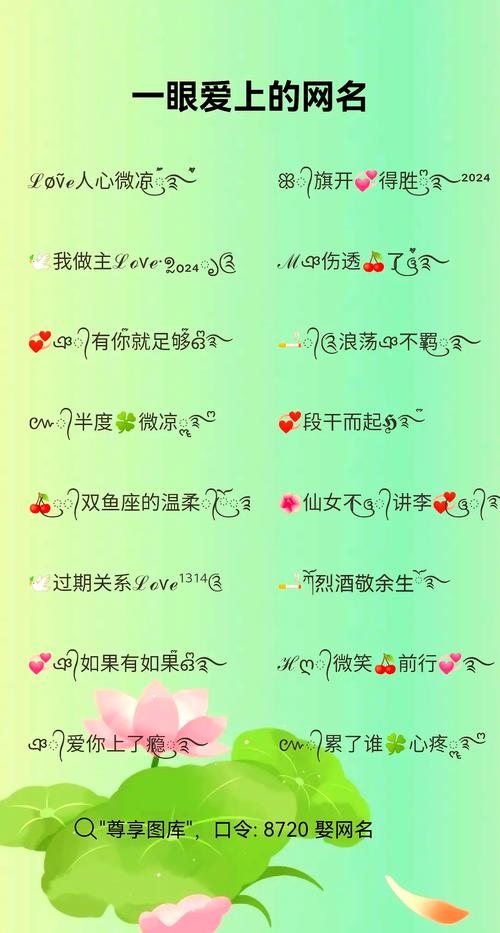 好女生网名大赏，这些名字让人心动插图