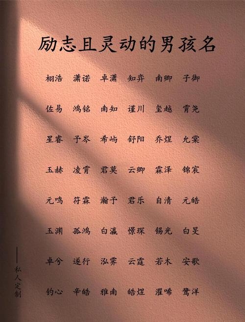好听男孩名字，寓意力量希望与高远志向插图