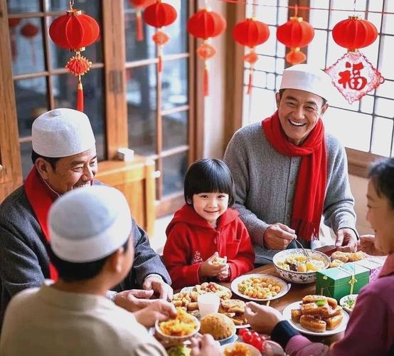 回族节日，开斋节、扫尘、吃饺子，共庆佳节插图