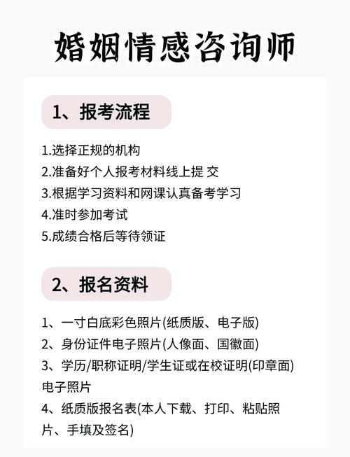 婚姻情感咨询师考证全攻略插图