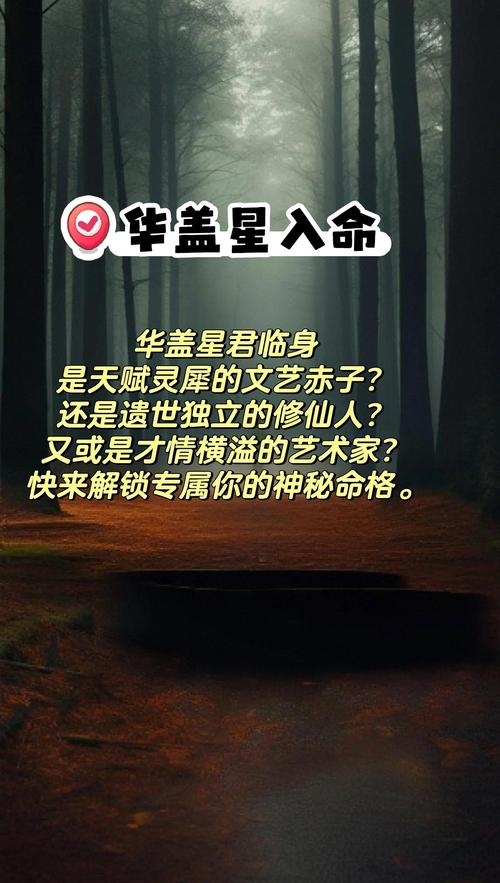 华盖，命相中的孤独尊贵与非凡命运标志插图