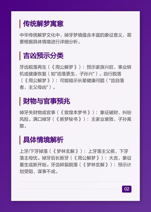 解梦掉牙，梦境背后的深层含义与心理解析插图