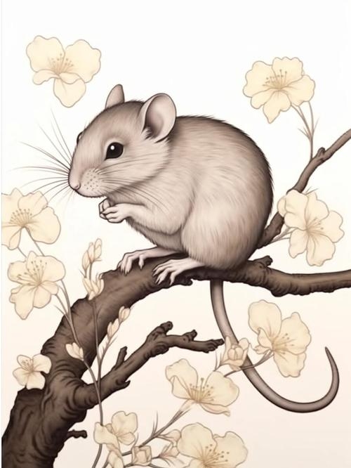 举世无双，生肖鼠，机智独一。插图