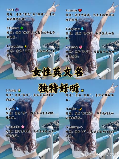 精选女孩英文名，优雅、纯洁与诗意插图