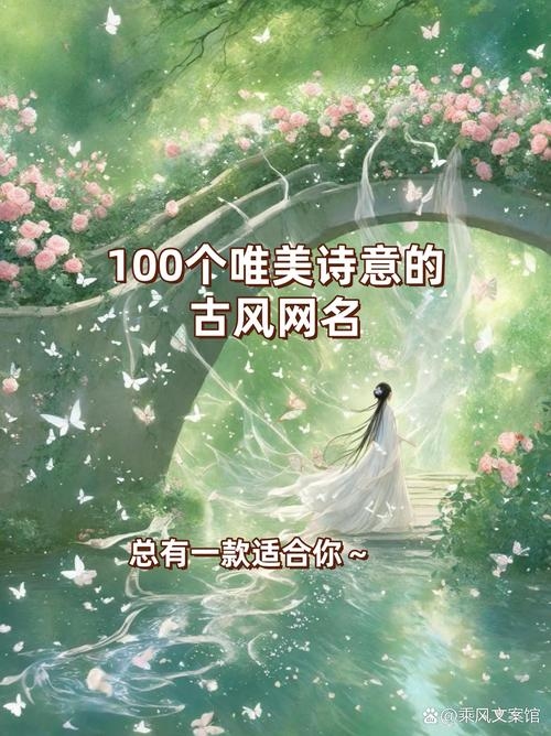 空落诗意网名，尽显女性精致美插图