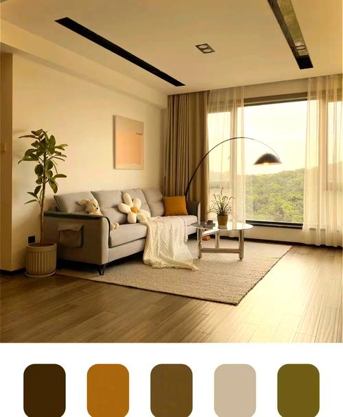 客厅风水颜色搭配原则插图