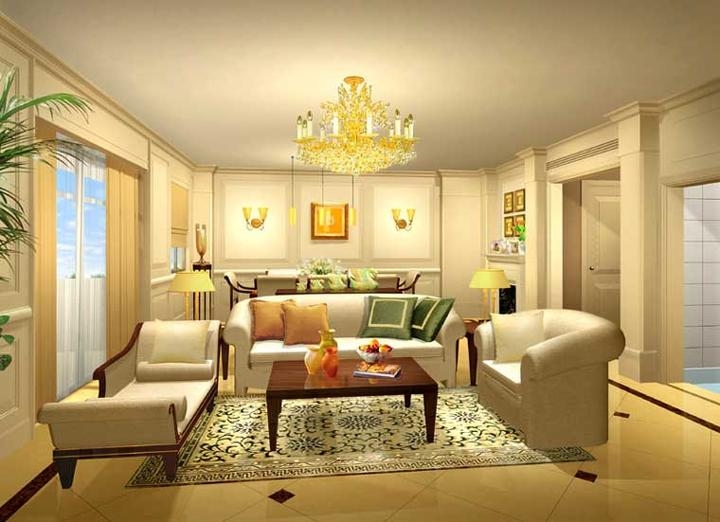 客厅风水指南，中心点靠餐厅，通风环境宜插图