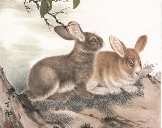 两虎相争，谜底生肖竟是兔插图