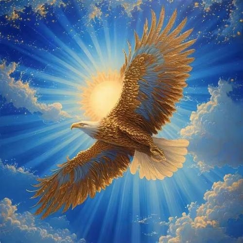 梦见飞上天空，自由与超越的象征插图