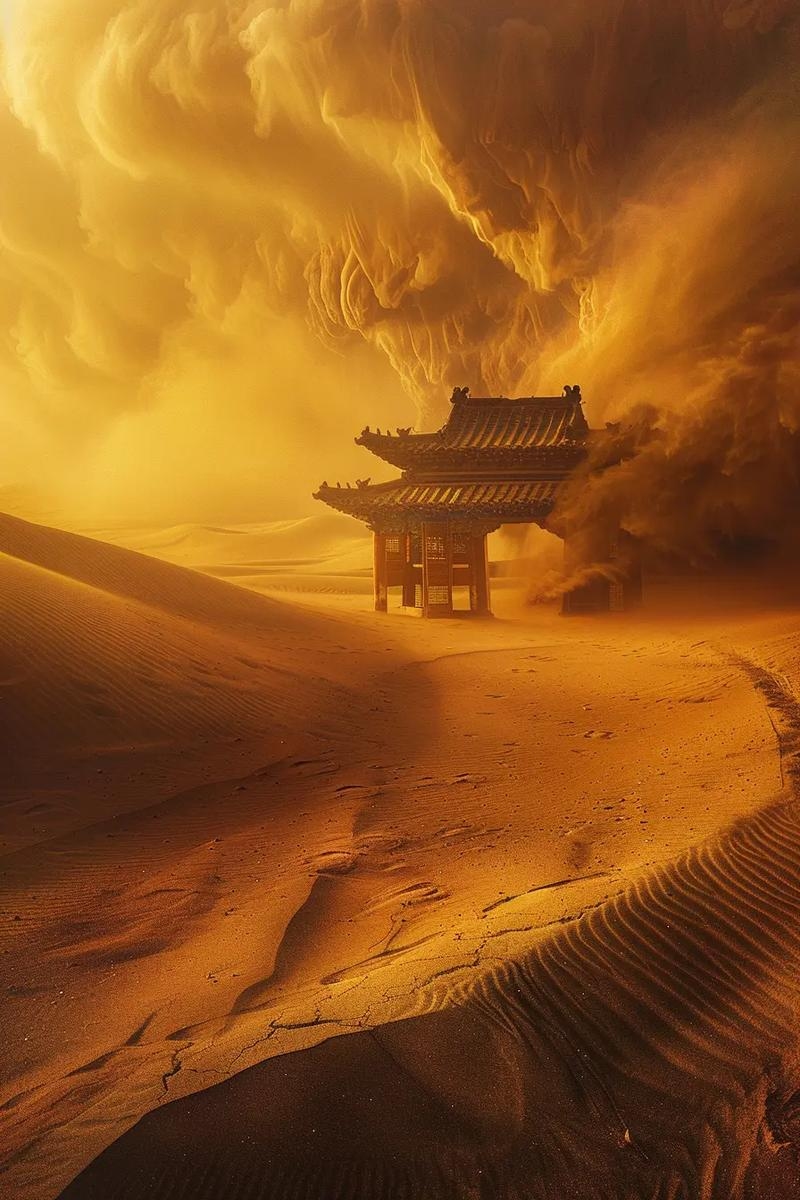 梦见风沙，一场关于自然的神秘梦境插图