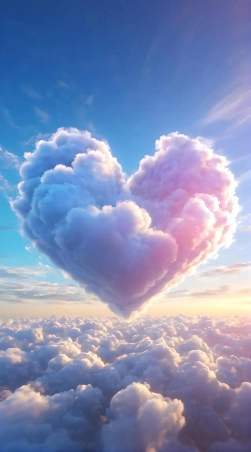 梦见蓝天白云，寓意生活稳定、爱情包容与新阶段准备的心理暗示。插图