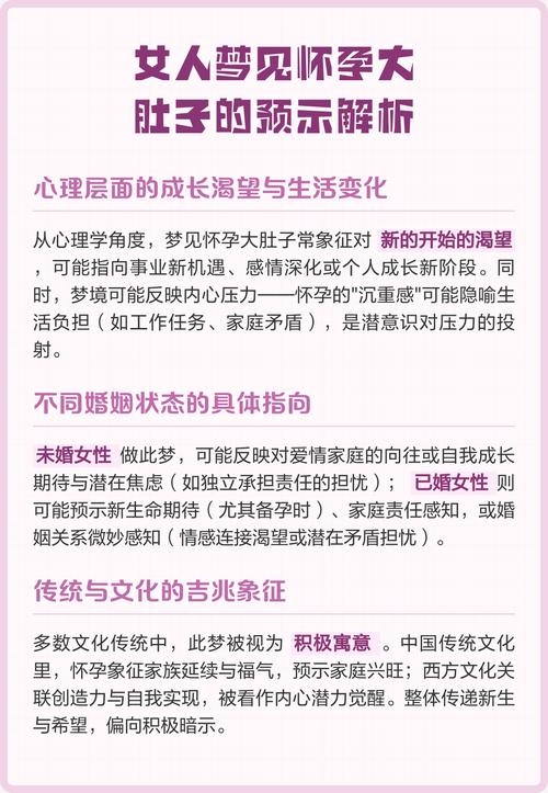 梦见老婆怀孕，暗示婚姻变化及未来期待插图