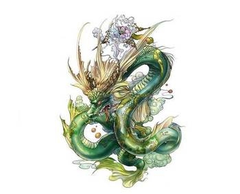 梦见青龙，解锁潜力，迎接好运与成功插图