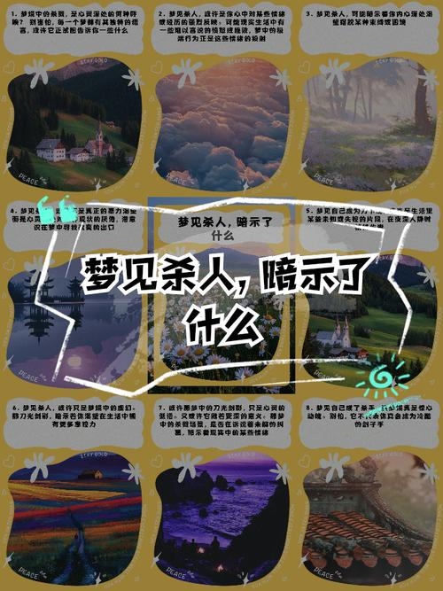 梦见杀人了，梦境背后的深层含义与解析插图